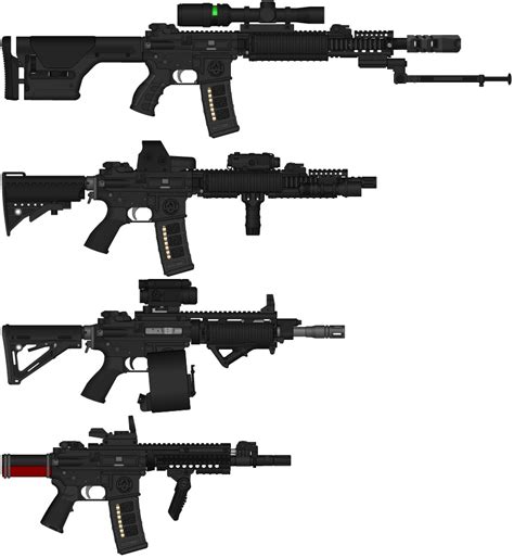 pimp  gun lwrc  series  sgxfreekill  deviantart