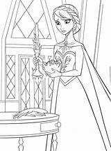 Elsa Disney Coloring Pages Queen Walt Characters Fanpop sketch template