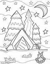 Family Coloring Reunion Pages Doodle Drawing Alley Camping Color Summertime Printable Paintingvalley Getcolorings sketch template