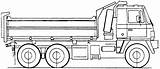 Tatra 815 S3 Blueprints Heavy Truck Coloring 45kb 238px Getoutlines sketch template