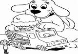 Ice Cream Truck Coloring Pages Getcolorings sketch template