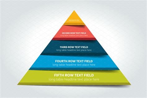 triangle infographic graphics creative market
