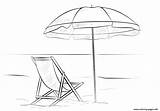 Beach Coloring Chair Drawing Umbrella Pages Scene Deck Printable Chairs Color Lena Draw London Scenes Adirondack Drawings Kids Supercoloring Tutorials sketch template