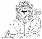 Mouse Lion Coloring Pages Cat Speaks Clipart Printable Drawing Story Supercoloring Lions Sheets Aesop Crafts Getdrawings Fables Books Little Tabby sketch template