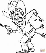 Cowboys Indianer Pfeil Westen Malvorlagen Wilder Bogen Burning Arrows Basteln sketch template