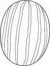 Watermelon Coloring Pages Printable Fruits Color Recommended sketch template