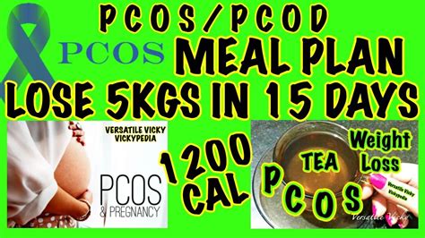 pcos meal plan hindi pcos pcod diet plan control