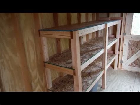 build easy  strong storage shelves youtube