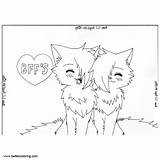 Bff Coloring Pages Shimmerz Base Line Printable Kids Adults Color Print sketch template