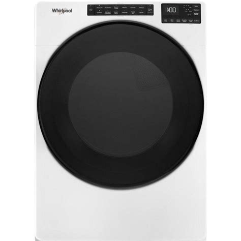 whirlpool  cu ft front load washer  quick wash cycle wfw appliance depot