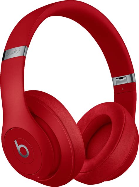 beats  dr dre beats studio wireless noise canceling headphones red