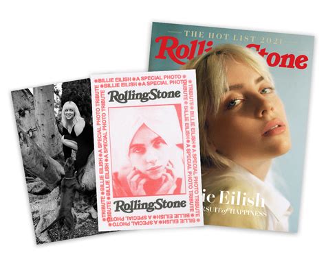 shop billie eilish rolling stone cover collectors edition photo zine rolling stone
