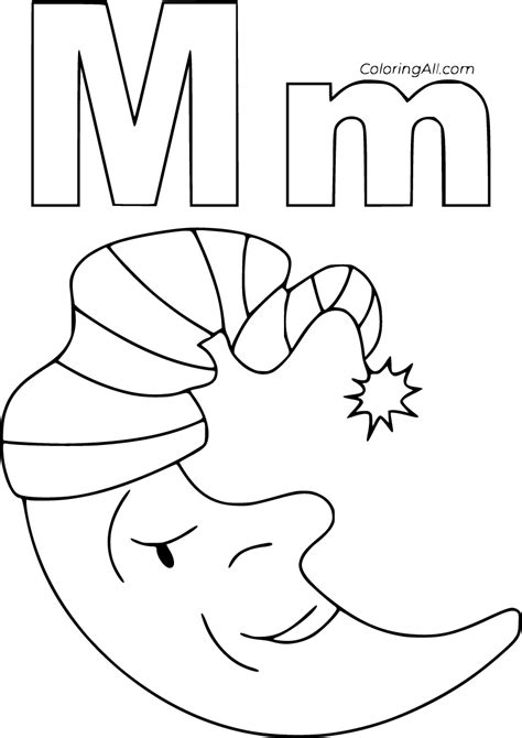 hard letter  coloring pages