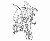 Digimon Skullgreymon Greymon Skull Coloring Pages Another sketch template