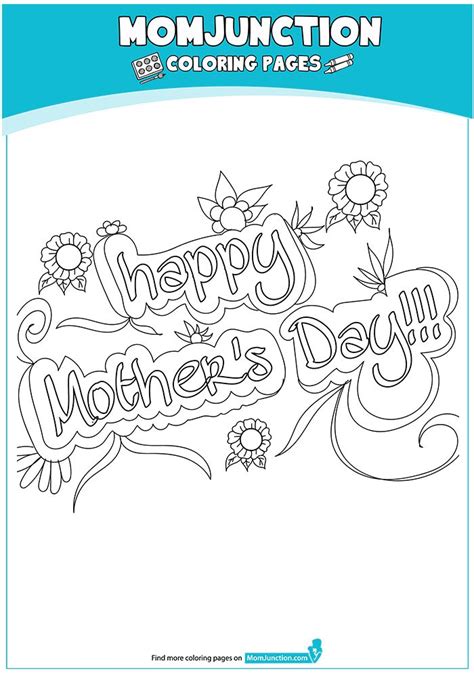 click share  story  facebook mothers day coloring pages happy