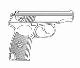 Pistole Ausmalbild Kostenlos Ausmalbilder Ausdrucken Kostenlosen Drucken Malvorlagen sketch template