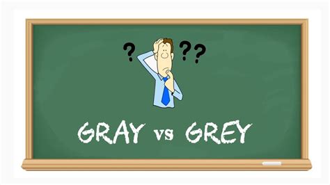 gray  grey    difference youtube
