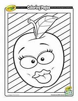 Crayola Scents Apple Candy sketch template