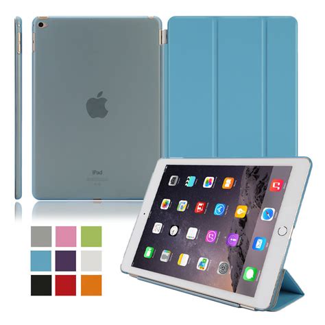 besdata magnetic leather smart case flip cover  apple ipad    air