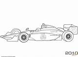 Coloring Car Indy Lotus Pages 2010 Sato Takuma Race Cars Drawing Racing sketch template