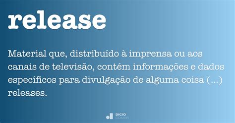 release dicio dicionario  de portugues