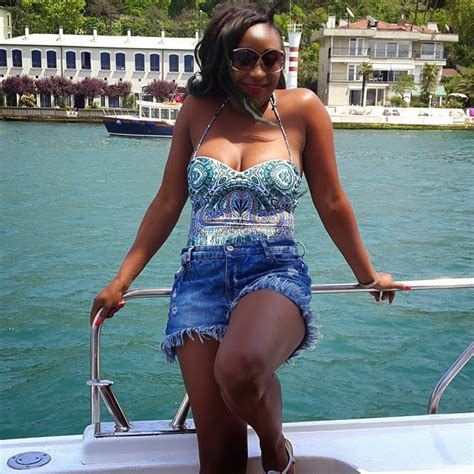 photos ini edo flaunts sexy bikini body spent sunday cruising on nigerian
