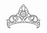 Crown Coloring Princess Couronne Coloriage Pages Tiara Drawing Queen Imprimer Colouring Printable Easy Girls Crowns Princes Draw Princesse Dessin Colorier sketch template