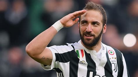 gonzalo higuain scores   hat trick  juves  goal rout