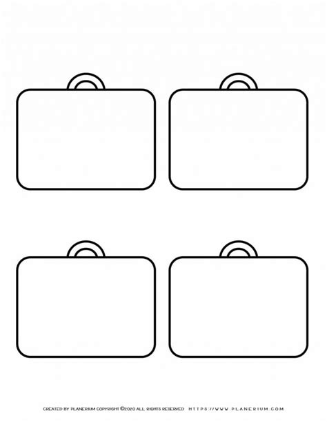 templates  suitcases planerium