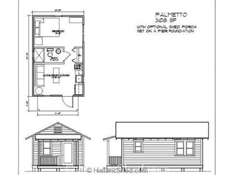 cabin  loft plans historic shed cottages tiny houses historic shed florida