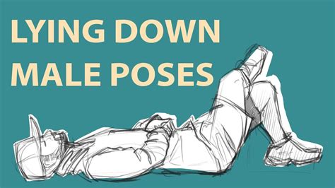 life drawing lying  poses male youtube