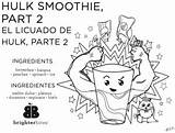 Brighter Smoothie Outlooks Choices sketch template