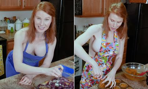 Sexy Chef Ruby Day Earns Thousands Posting Naked Cooking