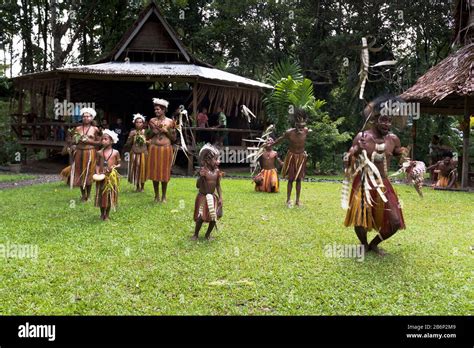 Dh Png Village Culture Alotau Papua New Guinea Traditional Native