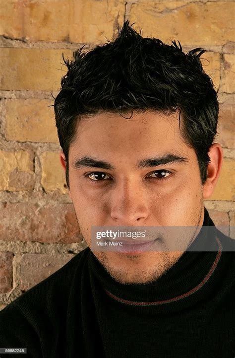 Actor Wilmer Valderrama From The Film The Darwin Awards Poses For A