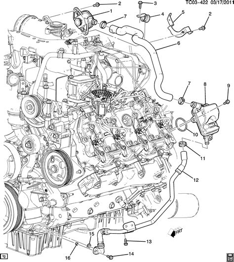 duramax engine parts diagram