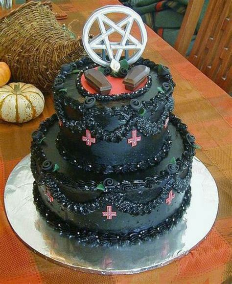 Order Your Christian Made Satanic Wedding Cake Today