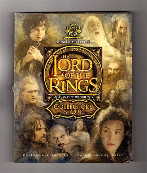 the lord of the rings collector s store catalog 2003 the