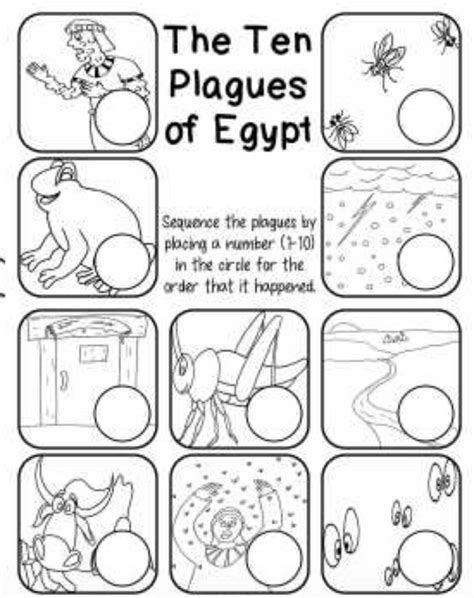 plagues  printable printable word searches