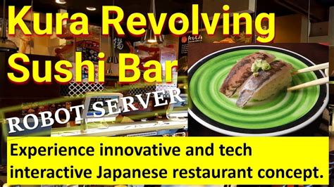 kura revolving sushi bar  rancho cucamonga california youtube
