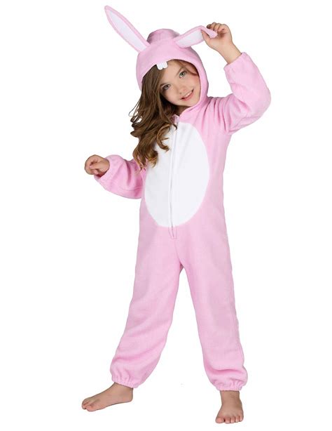 roze konijn kostuum voor kinderen kinderkostuumsen goedkope carnavalskleding vegaoo