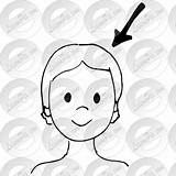 Head Outline Watermark Register Remove Login Clipart sketch template