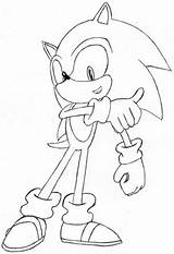 Coloring Sonic Pages Channel Popular sketch template
