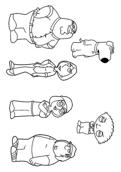 family guy coloring pages