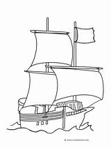 Pirate Ship Coloring Simple Ships Drawing Pages Color Sheet Drawings Getdrawings Printable Template Kids Paintingvalley Description sketch template