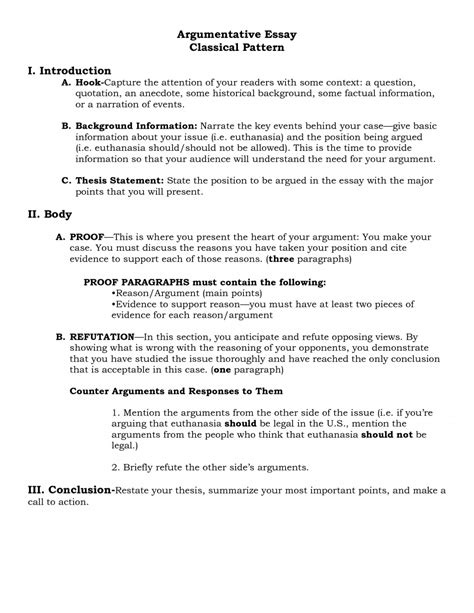 position paper format outline  outline examples  examples