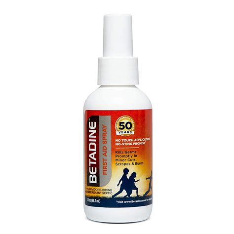 betadine antiseptic spray  oz riteway medical supplies