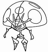 Pokemon Orbeetle Coloriage Coloriages Bonjourlesenfants Morningkids sketch template