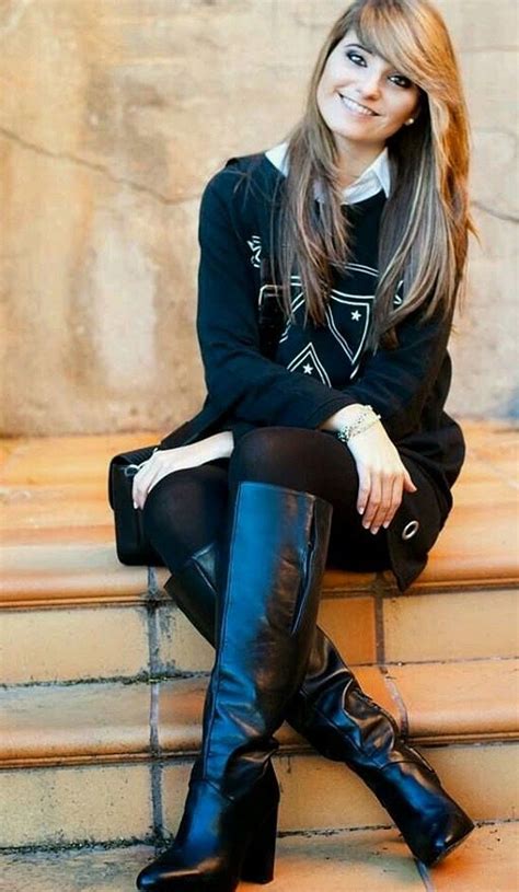 pin  andy peake  boots knee boots outfit womens high boots black leather boots
