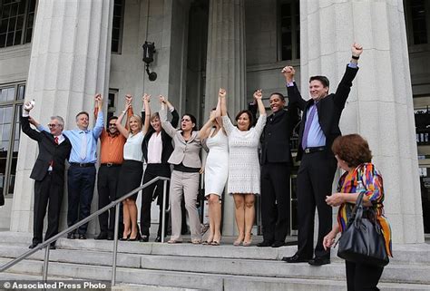 federal judge strikes down gay marriage ban in alabama daily mail online